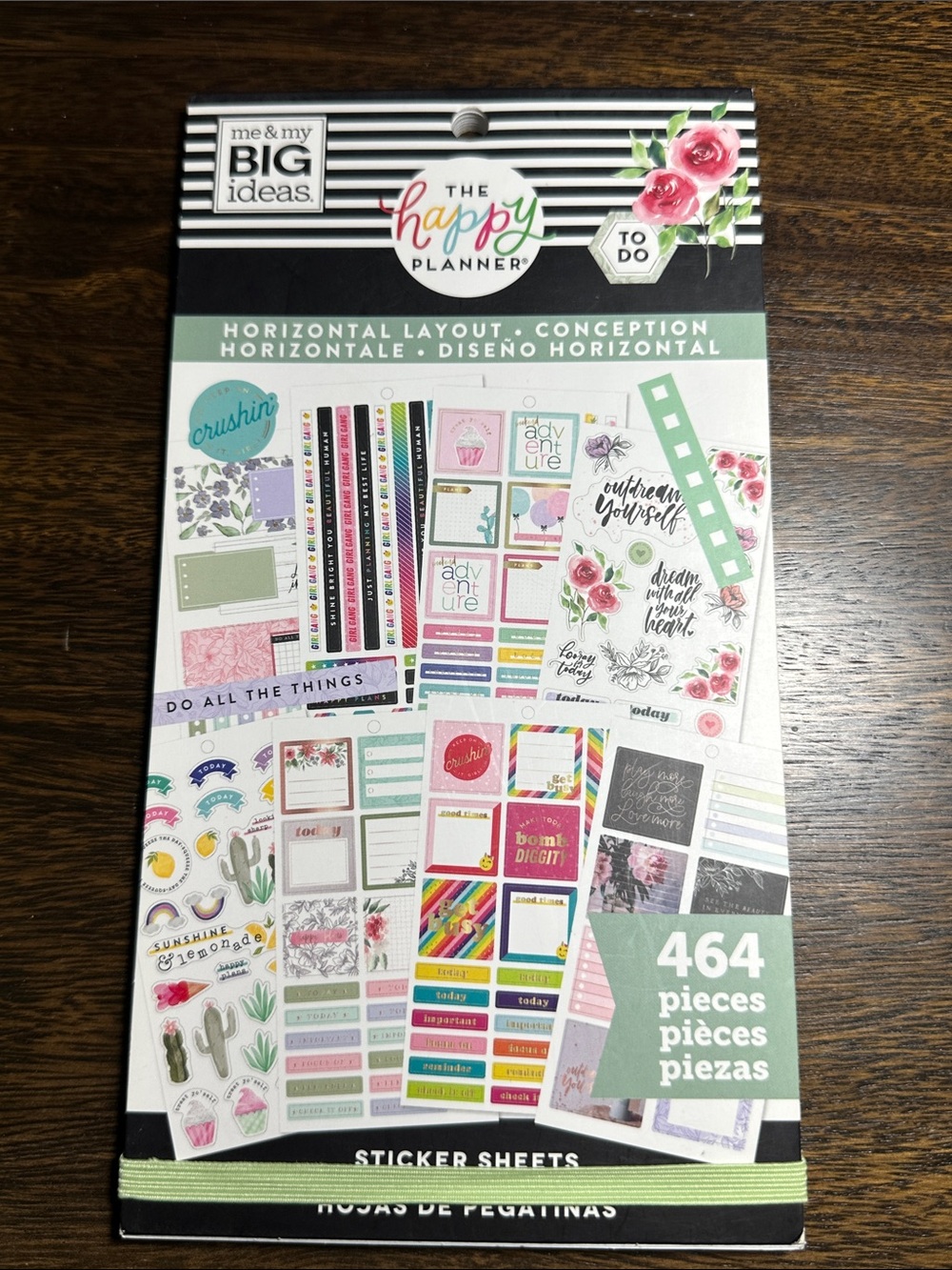 The Happy Planner HORIZONTAL LAYOUT 3/$25